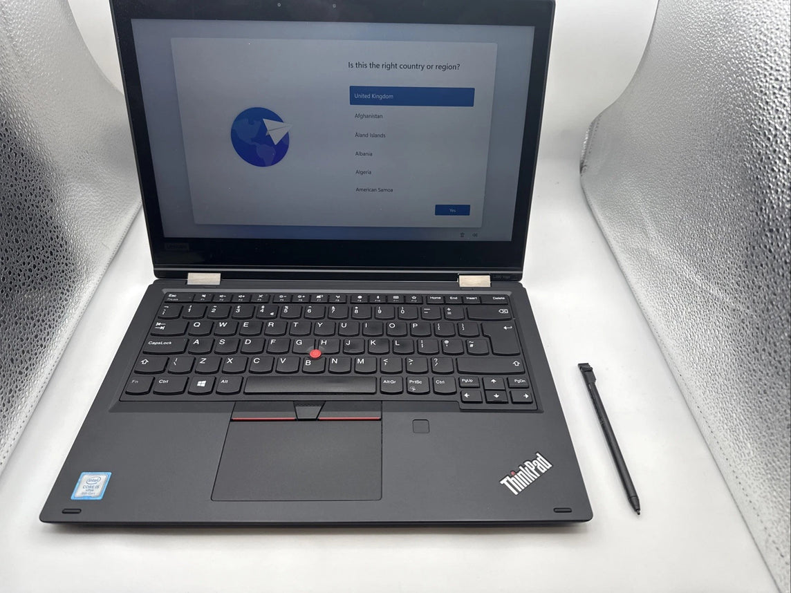 Lenovo ThinkPad L390 Yoga 13.3" 2-in-1 Touchscreen Laptop – Intel Core i5, 8GB RAM, 256GB SSD, Windows 11 Pro