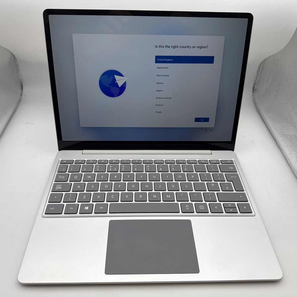 Microsoft Surface Laptop Go – 12.4" Touchscreen Laptop, Intel Core i5-1035G1, 8GB RAM, 128GB SSD, Windows 11 Pro