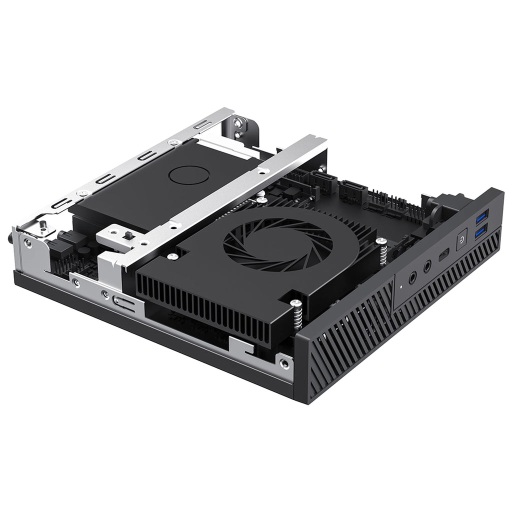 LOGIX 12th Gen Intel i5 6 Core 4.40GHz 1 Litre Mini Business / Security PC for Alarm & Door Entry Systems with 8GB RAM, 250GB NVMe SSD, Windows 11 Pro, Keyboard & Mouse