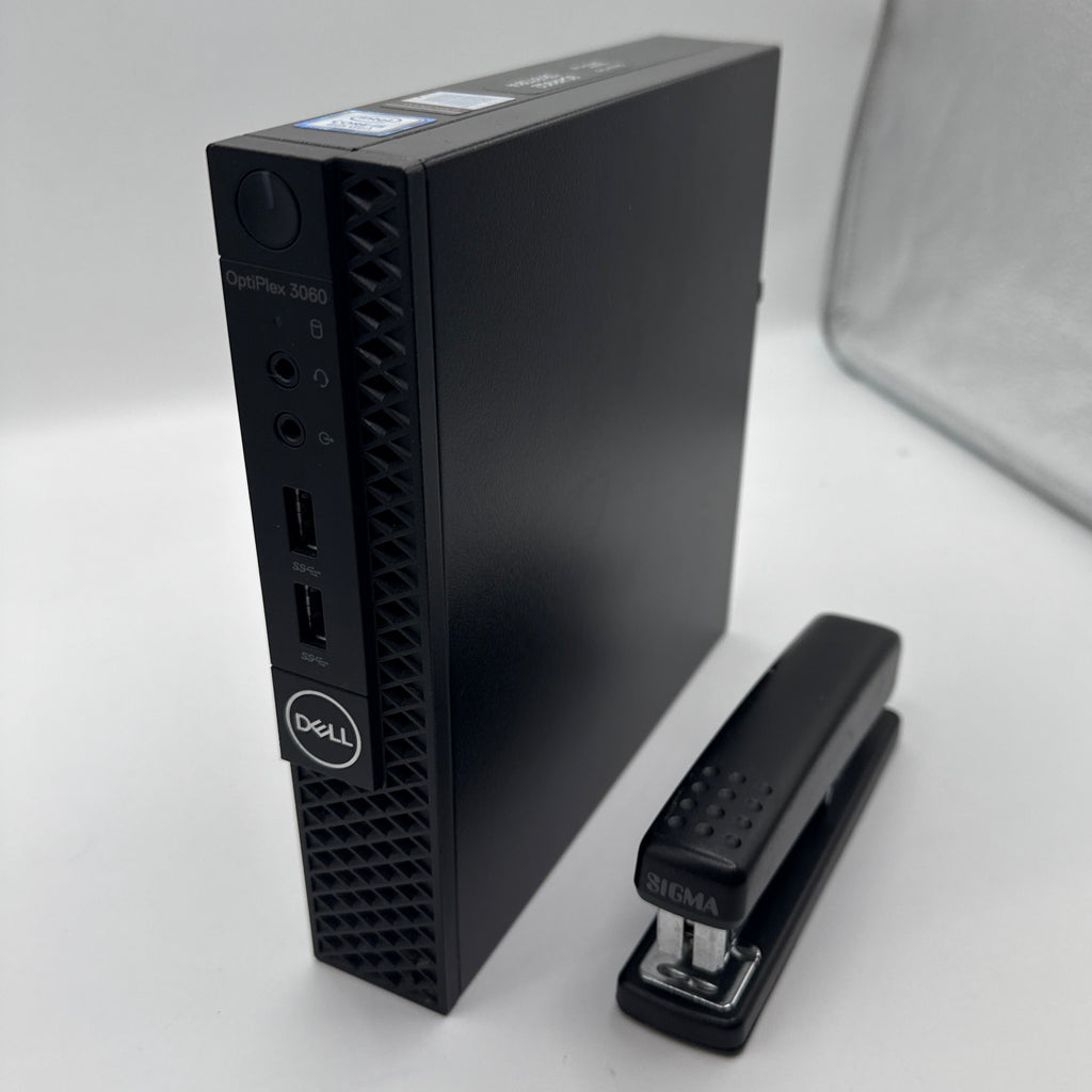 Dell Optiplex 3060 MFF Micro PC - Refurbished - Core i5-8500T, 8GB RAM, 256GB NVMe, Windows 11 Pro