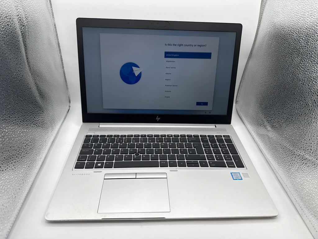 HP EliteBook 850 G5 Refurbished 15.6" Laptop Core i5-8250U - 8GB  RAM, 256GB NVMe SSD, Win 11 Pro