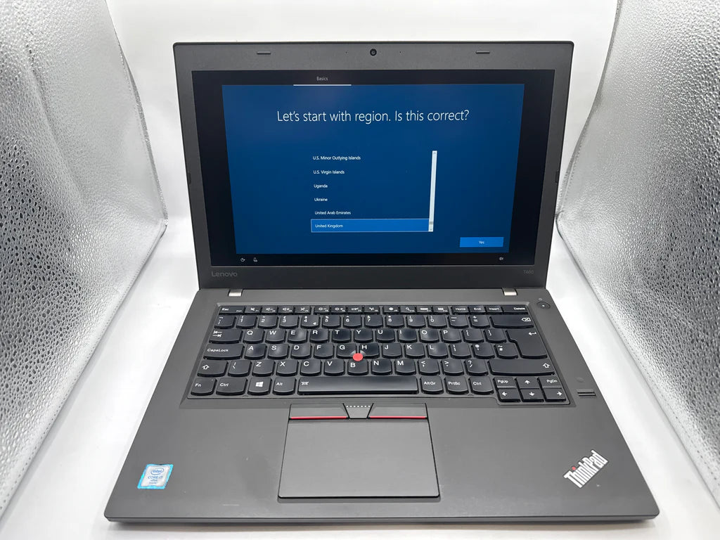 Lenovo ThinkPad T460 14" Refurbished Laptop Intel Core i7-6600U - 12GB RAM, 256GB SSD, Win 10 Pro
