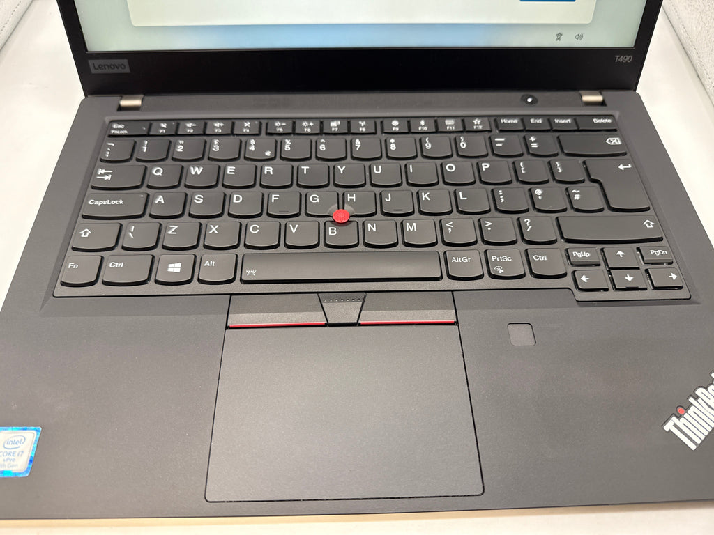 Lenovo ThinkPad T490 Refurbished Touchscreen Laptop - 14" Full HD Intel Core i7-8665U 16GB 512GB SSD Windows 11 Pro