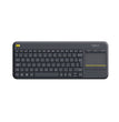 Logitech K400 Plus Wireless Touch TV Keyboard With Easy Media Control and Built-in Touchpad