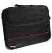Microchoice Value 15.6" Laptop Carry Case, Black with front Storage Pocket