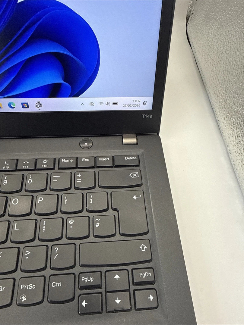 Lenovo ThinkPad T14s 14 inch laptop right close up