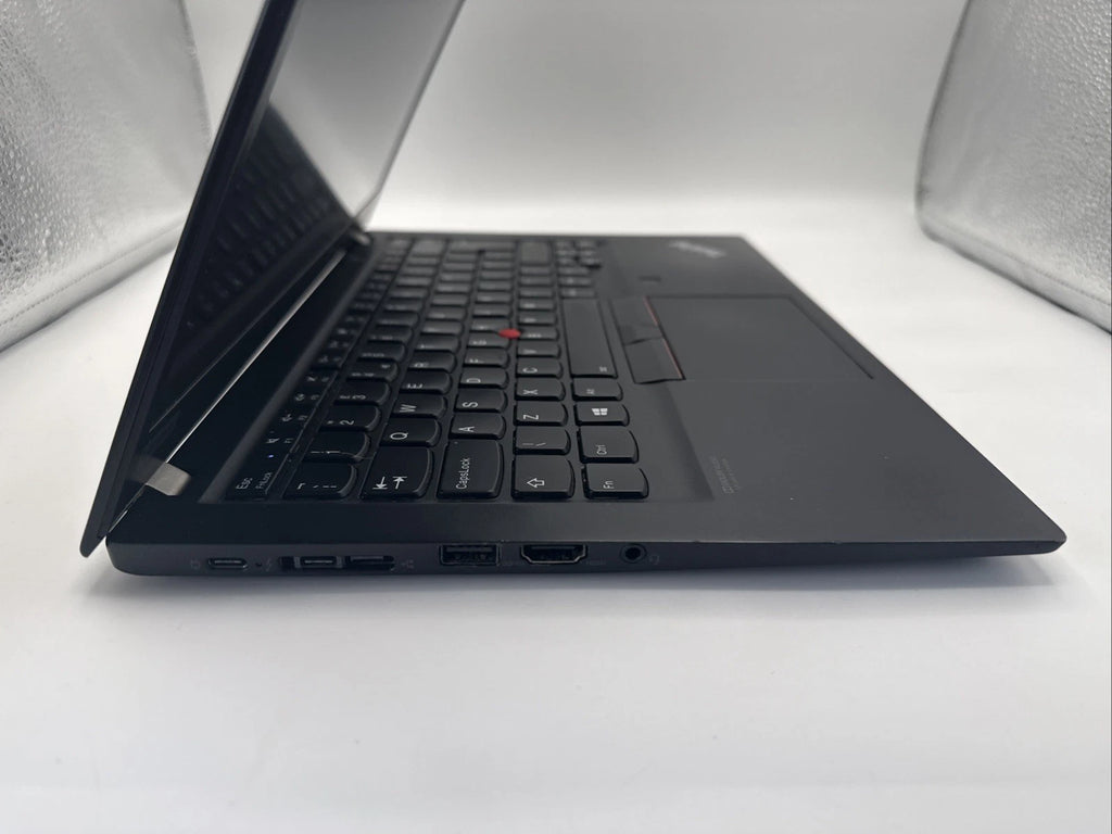 Lenovo ThinkPad T14s 14 inch laptop showing left side ports