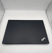 Lenovo ThinkPad T14s 14 inch laptop showing lid condition