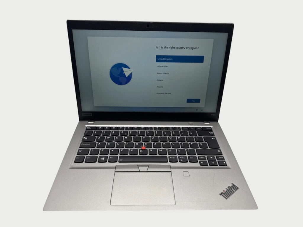 Lenovo ThinkPad T490s Touchscreen Laptop - 14" Full HD Intel Core i5-8265U 8GB 256GB SSD Windows 11 Pro (Silver)