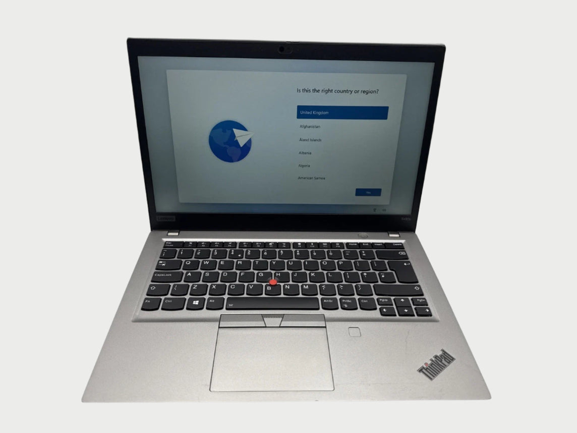Lenovo ThinkPad T490s Touchscreen Laptop - 14" Full HD Intel Core i5-8265U 8GB 256GB SSD Windows 11 Pro (Silver)