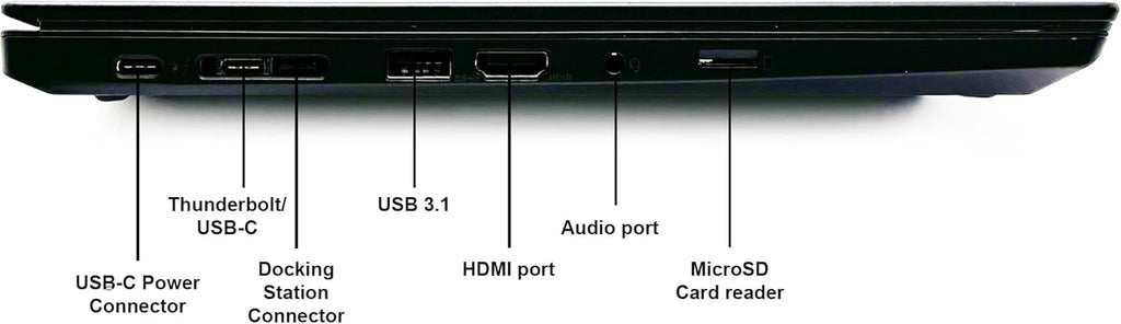 Lenovo ThinkPad T490 Refurbished Touchscreen Laptop - 14" Full HD Intel Core i7-8665U 16GB 512GB SSD Windows 11 Pro